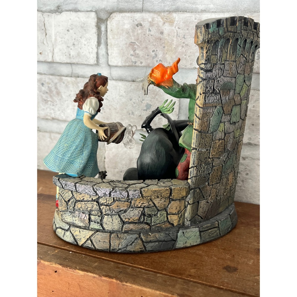 I'm Melting Wizard of Oz Collectible Figurine w Dorothy Scarecrow Wicked Witch - Picture 6 of 10